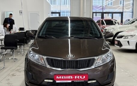 KIA Rio III рестайлинг, 2014 год, 809 000 рублей, 2 фотография