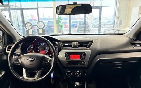 KIA Rio III рестайлинг, 2014 год, 809 000 рублей, 10 фотография