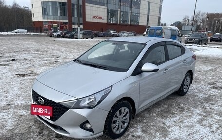 Hyundai Solaris II рестайлинг, 2021 год, 1 510 000 рублей, 8 фотография