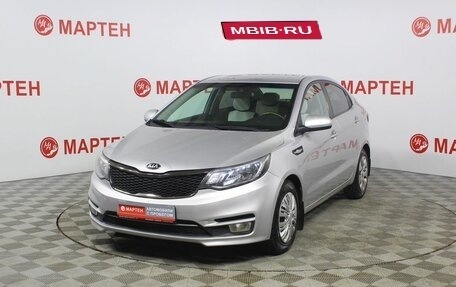 KIA Rio III рестайлинг, 2017 год, 989 000 рублей, 1 фотография