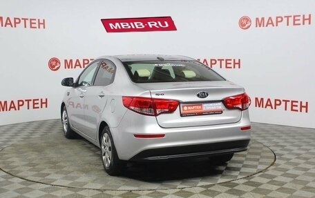 KIA Rio III рестайлинг, 2017 год, 989 000 рублей, 7 фотография