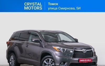 Toyota Highlander III, 2014 год, 2 839 000 рублей, 1 фотография