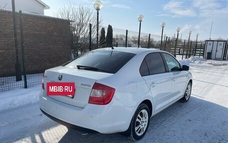 Skoda Rapid I, 2014 год, 1 270 000 рублей, 5 фотография