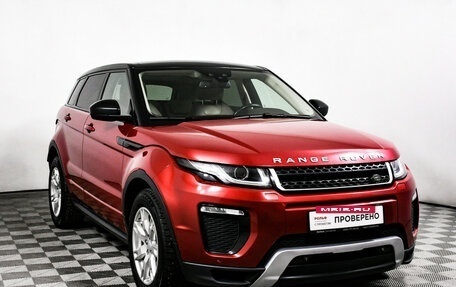 Land Rover Range Rover Evoque I, 2016 год, 2 898 000 рублей, 3 фотография