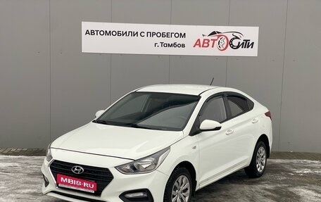 Hyundai Solaris II рестайлинг, 2017 год, 1 000 000 рублей, 1 фотография