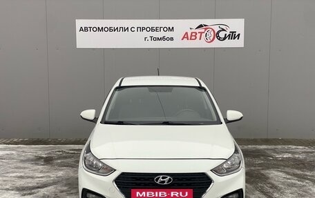 Hyundai Solaris II рестайлинг, 2017 год, 1 000 000 рублей, 2 фотография