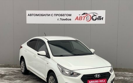 Hyundai Solaris II рестайлинг, 2017 год, 1 000 000 рублей, 3 фотография