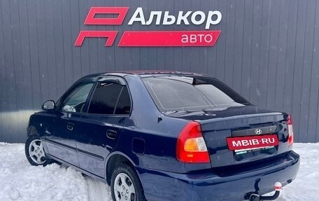 Hyundai Accent II, 2007 год, 399 000 рублей, 2 фотография