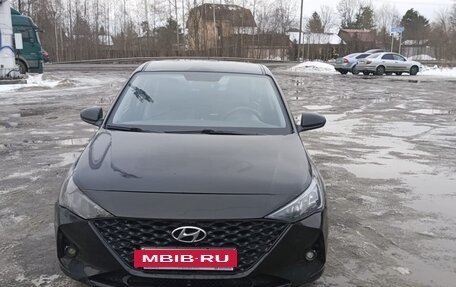 Hyundai Solaris II рестайлинг, 2021 год, 1 280 000 рублей, 17 фотография