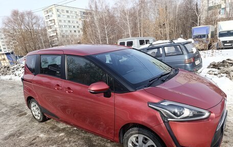 Toyota Sienta II, 2016 год, 1 300 000 рублей, 19 фотография