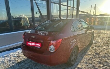 Chevrolet Aveo III, 2012 год, 750 000 рублей, 3 фотография