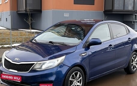 KIA Rio III рестайлинг, 2015 год, 649 000 рублей, 2 фотография