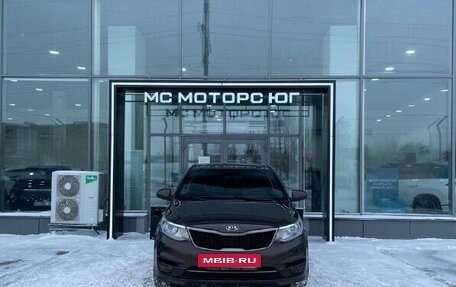 KIA Rio III рестайлинг, 2016 год, 968 000 рублей, 2 фотография