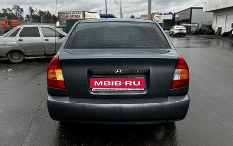 Hyundai Accent II, 2002 год, 269 000 рублей, 11 фотография