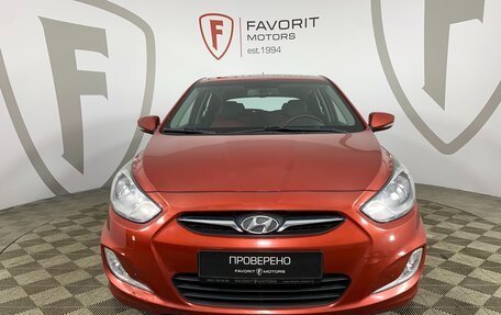 Hyundai Solaris II рестайлинг, 2012 год, 1 250 000 рублей, 2 фотография