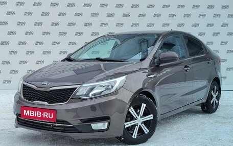 KIA Rio III рестайлинг, 2015 год, 950 000 рублей, 1 фотография