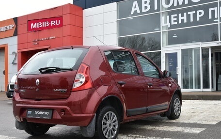 Renault Sandero I, 2011 год, 550 000 рублей, 7 фотография