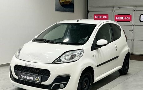 Peugeot 107 I рестайлинг, 2012 год, 299 900 рублей, 3 фотография