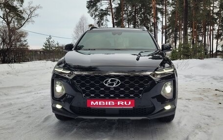 Hyundai Santa Fe IV, 2019 год, 3 650 000 рублей, 3 фотография