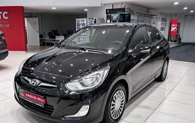 Hyundai Solaris II рестайлинг, 2011 год, 650 000 рублей, 1 фотография