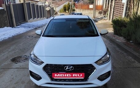 Hyundai Solaris II рестайлинг, 2017 год, 1 190 000 рублей, 7 фотография