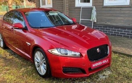 Jaguar XF I рестайлинг, 2014 год, 1 550 000 рублей, 1 фотография