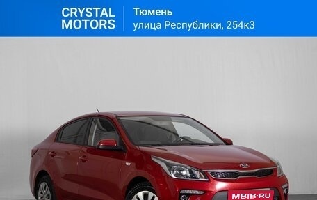 KIA Rio IV, 2019 год, 1 629 000 рублей, 1 фотография