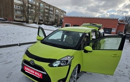 Toyota Sienta II, 2018 год, 1 490 000 рублей, 8 фотография