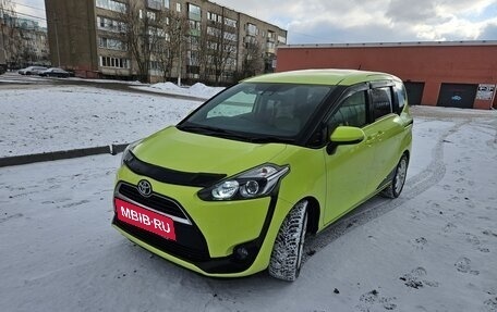 Toyota Sienta II, 2018 год, 1 490 000 рублей, 3 фотография