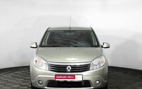 Renault Sandero I, 2010 год, 399 000 рублей, 2 фотография