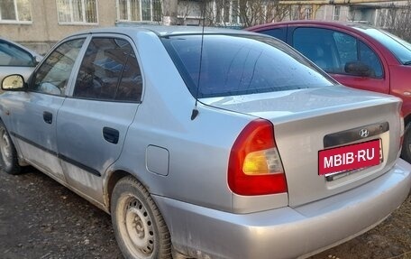 Hyundai Accent II, 2004 год, 220 000 рублей, 3 фотография