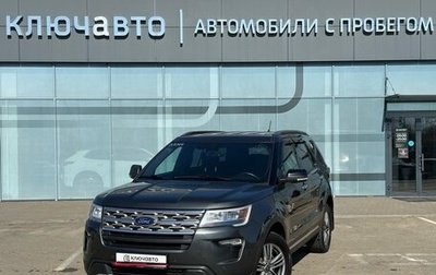 Ford Explorer VI, 2018 год, 3 200 000 рублей, 1 фотография