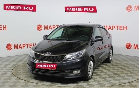 KIA Rio III рестайлинг, 2016 год, 875 000 рублей, 1 фотография