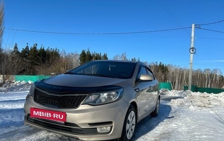 KIA Rio III рестайлинг, 2015 год, 1 050 000 рублей, 5 фотография