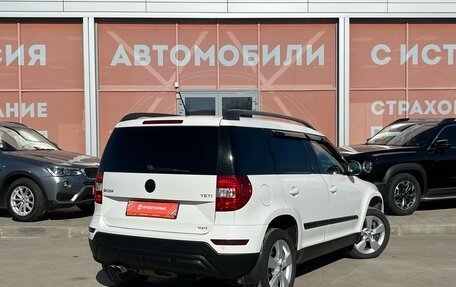 Skoda Yeti I рестайлинг, 2015 год, 1 310 000 рублей, 5 фотография