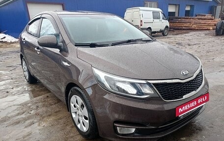 KIA Rio III рестайлинг, 2015 год, 1 125 000 рублей, 2 фотография