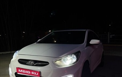 Hyundai Solaris II рестайлинг, 2011 год, 850 000 рублей, 1 фотография