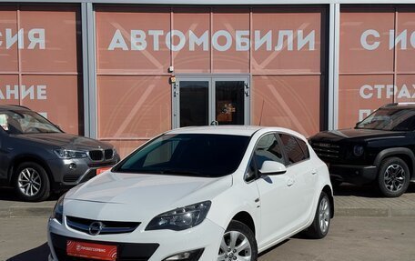 Opel Astra J, 2014 год, 949 000 рублей, 1 фотография