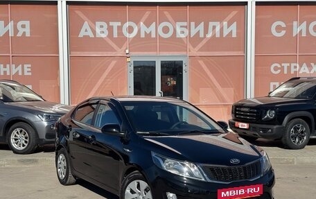 KIA Rio III рестайлинг, 2014 год, 885 000 рублей, 3 фотография