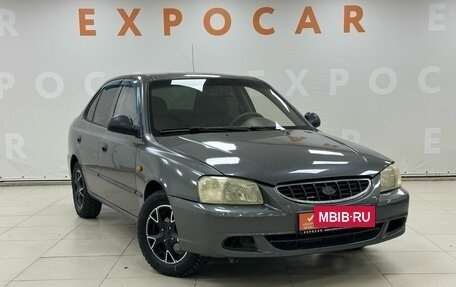 Hyundai Accent II, 2005 год, 405 000 рублей, 3 фотография