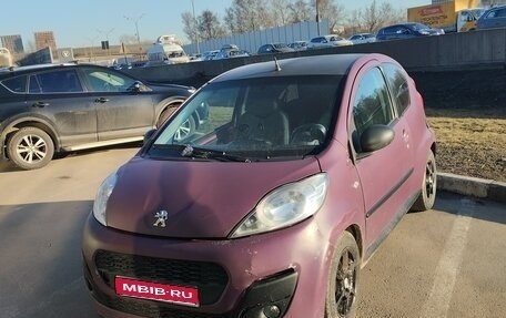 Peugeot 107 I рестайлинг, 2013 год, 430 000 рублей, 1 фотография