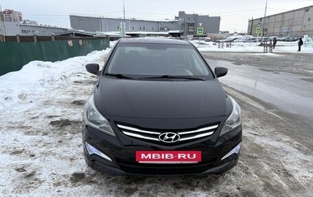 Hyundai Solaris II рестайлинг, 2014 год, 1 195 000 рублей, 19 фотография