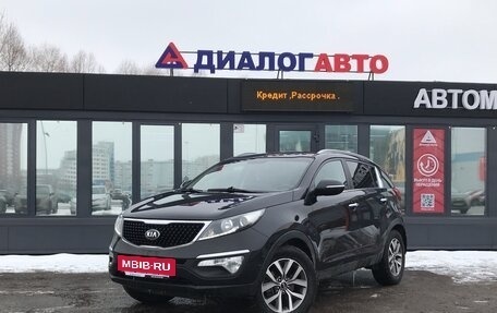 KIA Sportage III, 2014 год, 1 370 000 рублей, 2 фотография