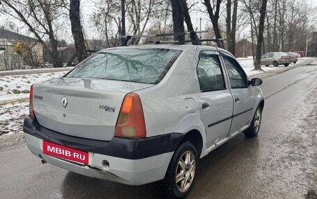 Renault Logan I, 2005 год, 155 000 рублей, 4 фотография