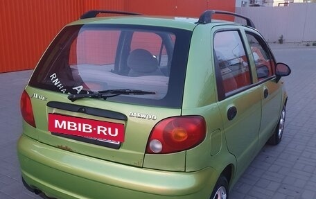 Daewoo Matiz I, 2006 год, 120 000 рублей, 12 фотография