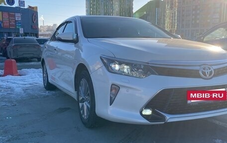 Toyota Camry, 2017 год, 2 550 000 рублей, 9 фотография