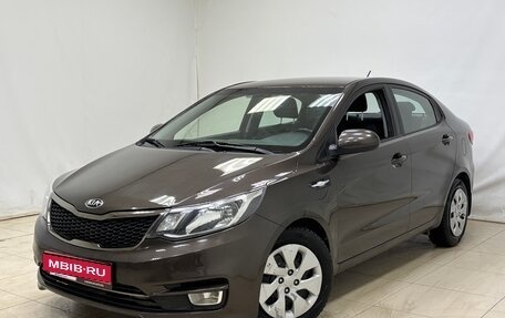 KIA Rio III рестайлинг, 2016 год, 1 190 000 рублей, 1 фотография