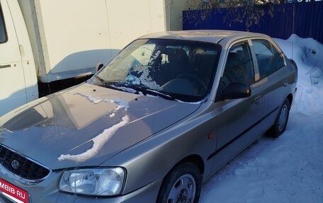 Hyundai Accent II, 2004 год, 380 000 рублей, 3 фотография