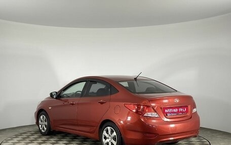 Hyundai Solaris II рестайлинг, 2012 год, 630 000 рублей, 8 фотография