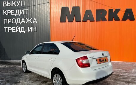 Skoda Rapid I, 2014 год, 719 000 рублей, 3 фотография